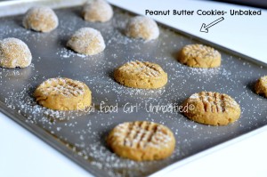 Soft & Chewy Peanut Butter Cookies.  Organic and featured on Real Food Girl: Unmodified
