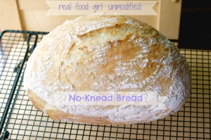 Organic No-Knead Rustic Bread by Real Food Girl: Unmodified