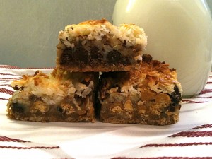 Yet another favorite dessert bar of mine. 7-Layer bars! Easy to make and easy to love! #Real Food Girl: Unmodified