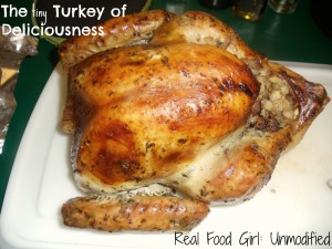 Butter & Herb Infused Turkey by Real Food Girl: Unmofidified