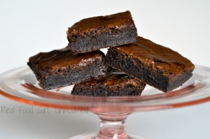 Rich, dense, intense fudge-like brownies GF! Real Food Girl: Unmodified