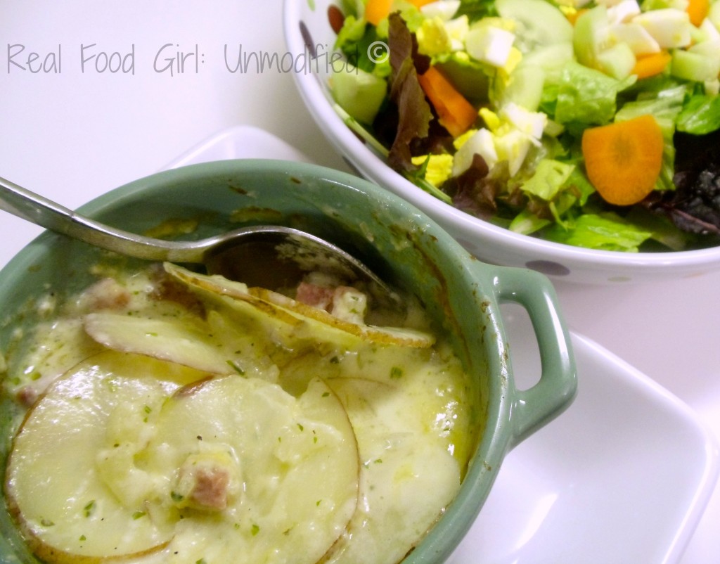 Scalloped Potatoes with Ham