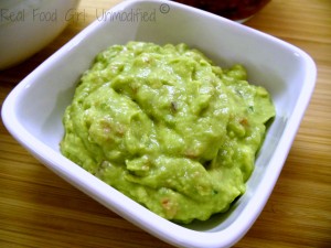 Holy Guacamole. Organic, Fresh, and a secret ingredient makes it extra creamy! Real Food Girl: Unmodified