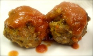 Strap on the drool cup because these meatballs are mouth watering! Pork, veal, beef! Yes please! Real Food Girl: Unmodified