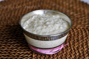 Classic Tapioca Pudding. Old-fashioned goodness made GMO-Free. This pudding is so good, I ate the entire first batch ALL by myself. No lie, hand to God, it was that good and I snarfed it all down!! Real Food Girl: Unmodified