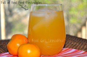 Real Food Electrolyte Drink by Real Food Girl: Unmodified
