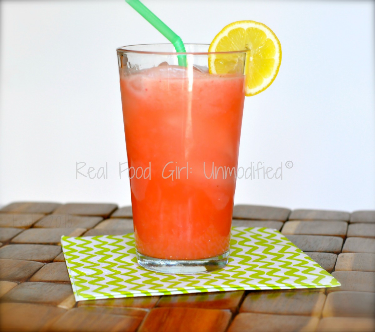 real food girl unmodified real food strawberry lemonade