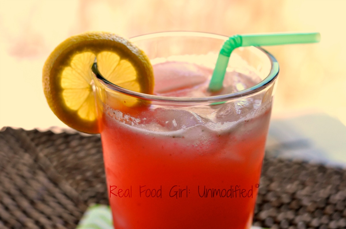 123 Strawberry Lemonade by Real Food Girl: Unmodified. And not one drop of HFCS!