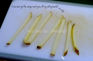 Homemade Organic French Fries. GMO-Free! |Real Food Girl: Unmodified