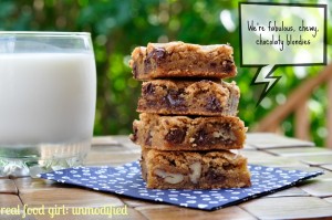 Organic Brown Sugar Blondies by Real Food Girl: Unmodified