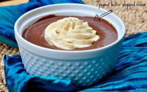 Real Food Girl: Unmodified- Decadent Chocolate Pudding with Peanut Butter Whipped Cream