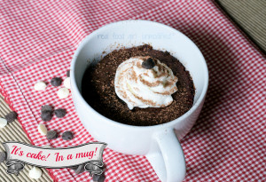 Chocolate Depression Cake in a Mug-- by Real Food Girl: Unmodified