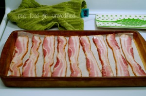 Baking Bacon. Yeah! Real Food Girl:Unmodified