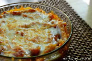 Easy Baked Penne Pasta with Italian Sausage --Real Food Girl: Unmodified