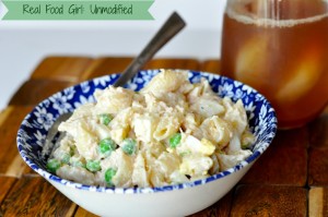 Organic Chicken Pasta Salad--Real Food Girl: Unmodified