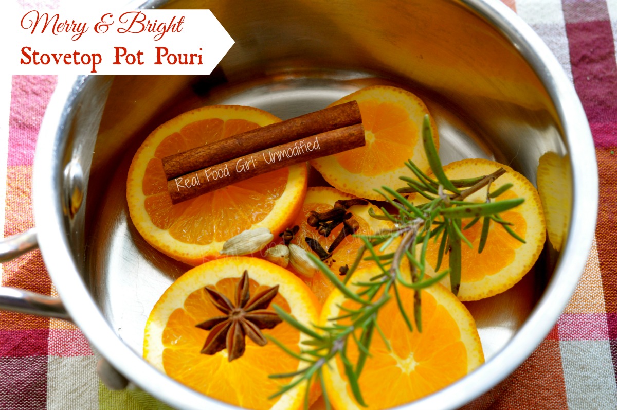 Cinnamon Orange Slow Cooker Potpourri