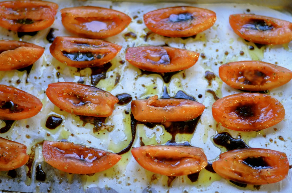 Real Food Girl: Unmodified Balsamic Roasted Tomatoes- SO good!