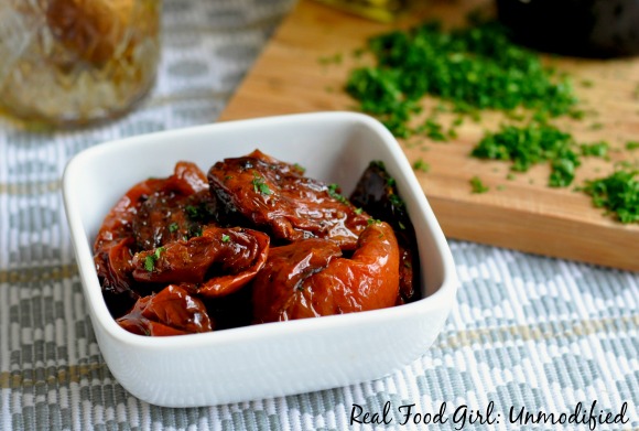 Balsamic Roasted Tomatoes|Real Food Girl: Unmodified. A must try!!