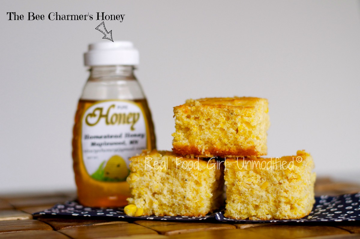 Skillet Honey Cornbread by Real Food Girl Unmodified