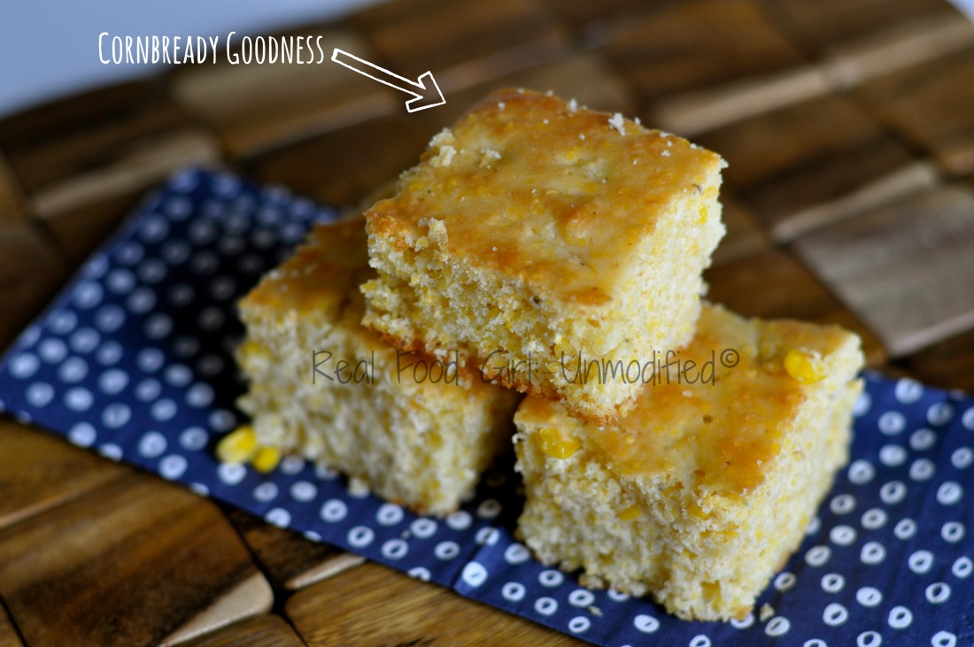 Skillet Honey Cornbread by Real Food Girl Unmodified