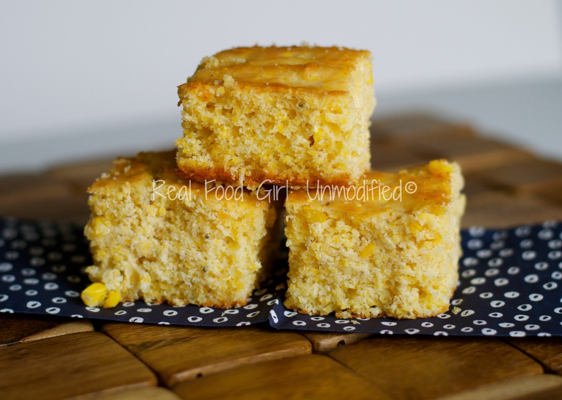 Skillet Honey Cornbread by Real Food Girl Unmodified