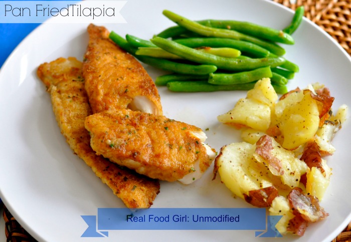 Pan-fried Cumin-Cayenne Tilapia by Real Food Girl: Unmodified