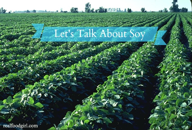 Let's Talk About Soy! Real Food Girl Unmodified digs into the pros and cons of soy.