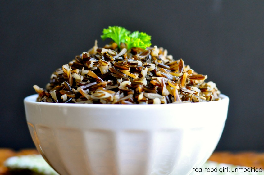 How to cook the perfect wild rice by Real Food Girl Unmodified