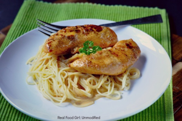 Crazy Chicken- Super fast, easy, ridiculously tasty chicken dish by Real Food Girl: Unmodified