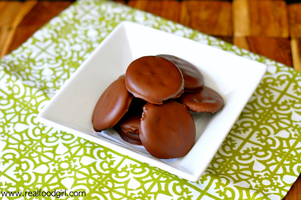 No Bake Mint Thin Cookies by Real Food Girl: Unmodified. Get your GS Cookie fix here!