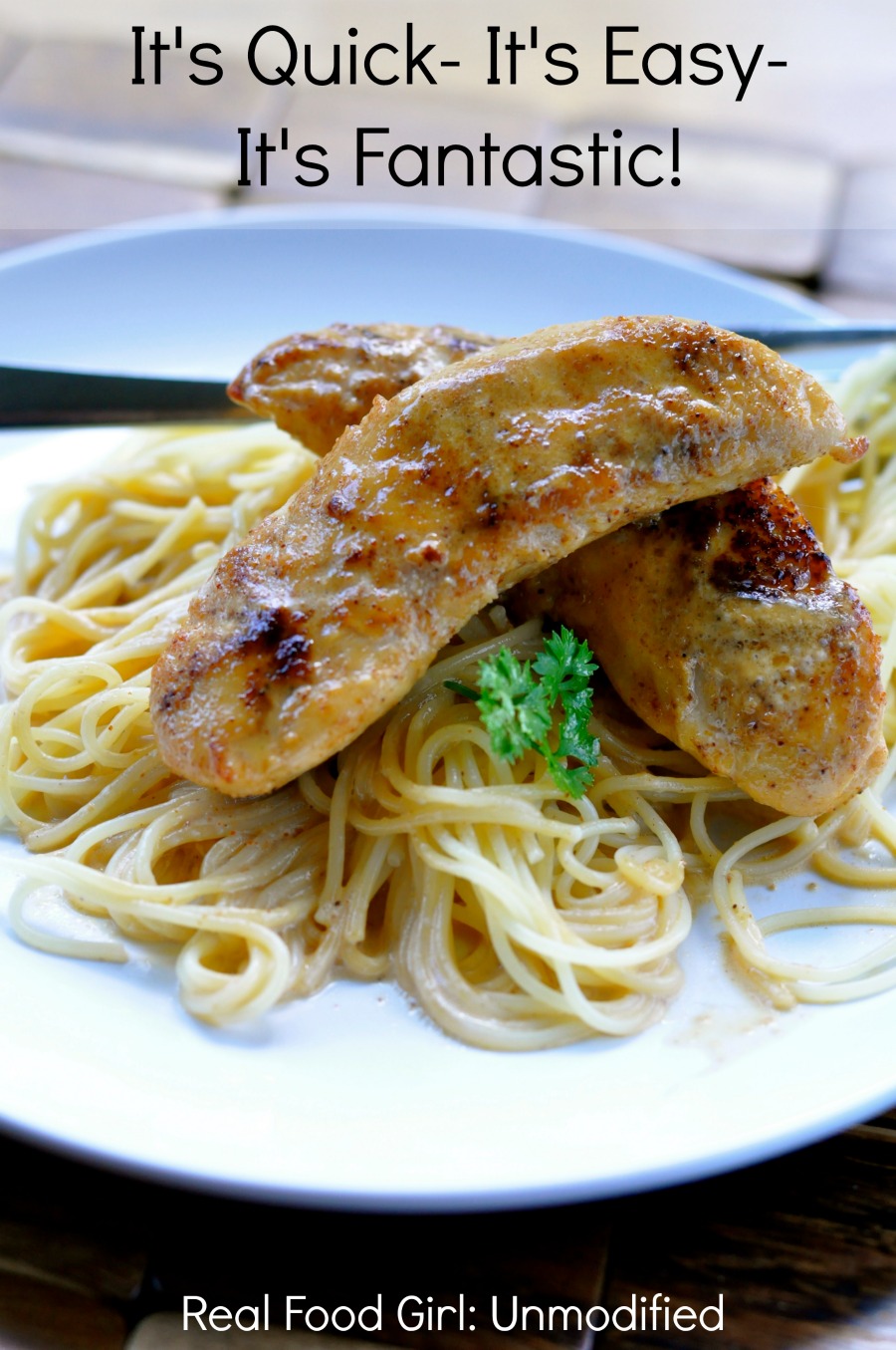 Crazy Chicken- Super fast, easy, ridiculously tasty chicken dish by Real Food Girl: Unmodified