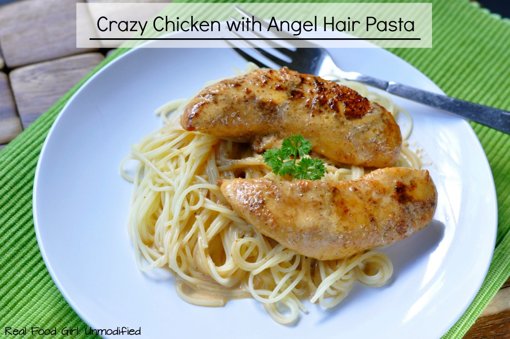 Crazy Chicken- Super fast, easy, ridiculously tasty chicken dish by Real Food Girl: Unmodified